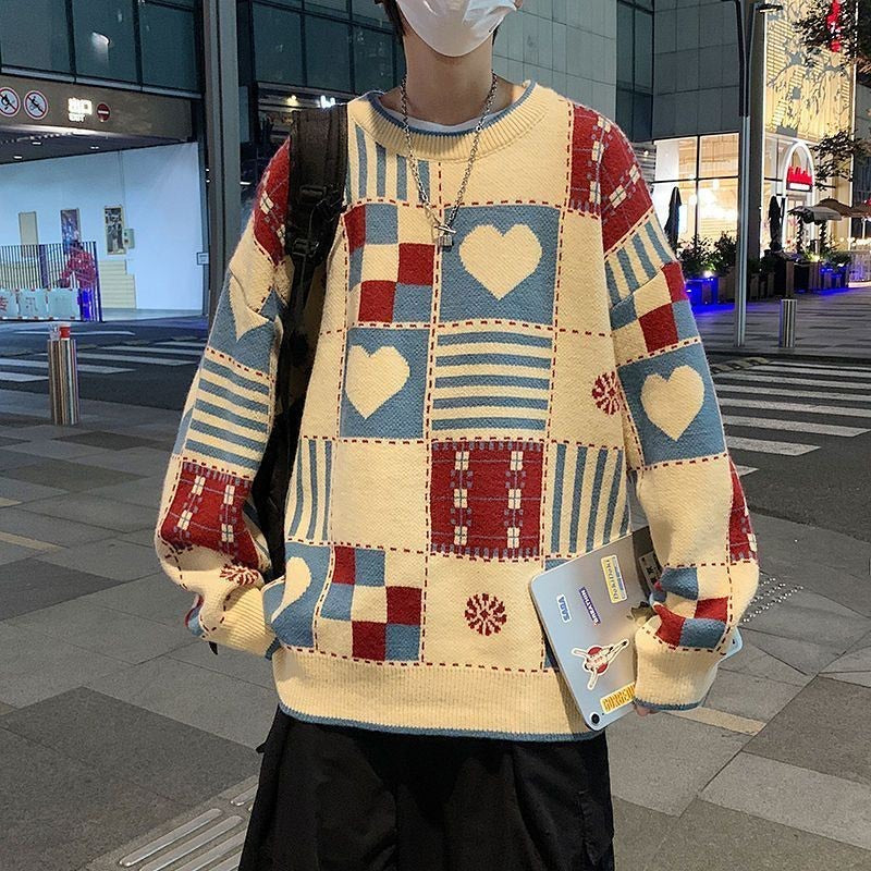 Harajuku Y2K Men Sweater